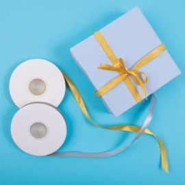 Satijnband Zilver 6 Satijnband Zilver - Afbeelding 4