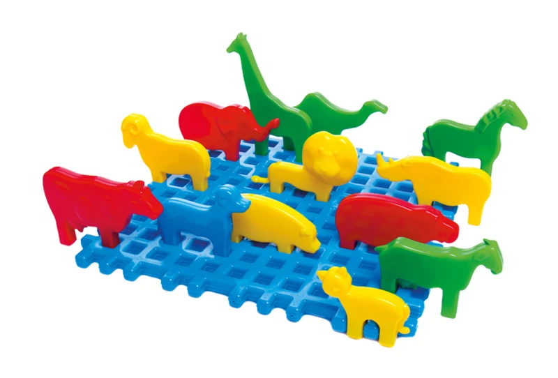 Grote WafelBlokken - Dierentuin 3 Grote WafelBlokken - Dierentuin