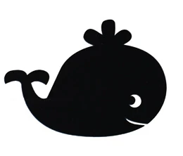 KrijtBord Folie Walvis 3 KrijtBord Folie Walvis