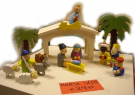 Kerststal 4 Kerststal - Afbeelding 2