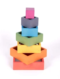 Regenboog Architect Vierkanten 4 Regenboog Architect Vierkanten - Afbeelding 2