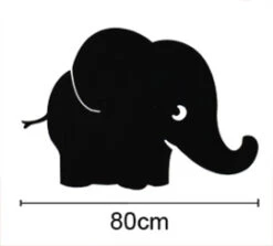 KrijtBord Folie Olifant -Speelgoed Voor Kinderen Winkel 501e73cf42d8172c6e7e4bc3de2f96413eb09125