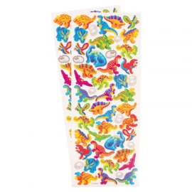 Stickers Dino's 4 Stickers Dino's - Afbeelding 2