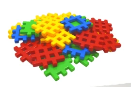 Grote WafelBlokken - 24 Delig 6 Grote WafelBlokken - 24 Delig - Afbeelding 4