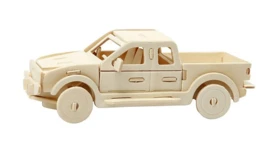 Houten Bouwsetje 4 Houten Bouwsetje - Afbeelding 2