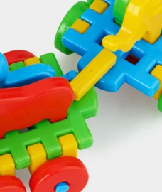 Grote WafelBlokken - Trein 6 Grote WafelBlokken - Trein - Afbeelding 4