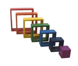 Regenboog Architect Vierkanten 7 Regenboog Architect Vierkanten - Afbeelding 5