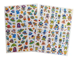 Stickers Robots & Ruimte 4 Stickers Robots & Ruimte - Afbeelding 2