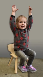 Houten Stoeltje 4 Houten Stoeltje - Afbeelding 2