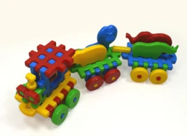 Grote WafelBlokken - Trein 9 Grote WafelBlokken - Trein - Afbeelding 7