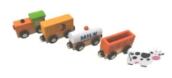 Houten BoerderijTrein -Speelgoed Voor Kinderen Winkel d7bd49f6b1dfa171f9273a28a9596203c7dad872