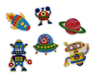 Stickers Robots & Ruimte 3 Stickers Robots & Ruimte