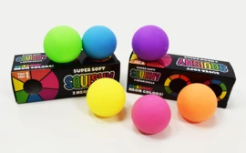 Setje Squishy Ballen 4 Setje Squishy Ballen - Afbeelding 2